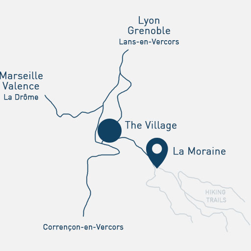 Carte La Moraine